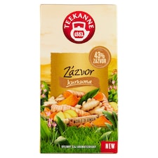 Teekanne Zázvor kurkuma bylinný čaj aromatizovaný 20 x 1,75 g (35 g)
