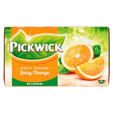 Pickwick Fruit Fusion Ovocný čaj aromatizovaný s pomarančovým oplodím 20 x 2 g (40 g)