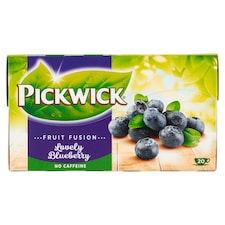 Pickwick Fruit Fusion Ovocnobylinný čaj s čučoriedkami 20 x 2 g (40 g)