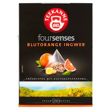 Teekanne Foursenses Blutorange Ingwer ovocný čaj 20 x 2,5 g (50 g)