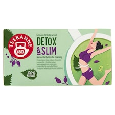 Teekanne Detox & Slim bylinný čaj so zeleným čajom 20 x 1,6 g (32 g)