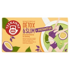 Teekanne Detox & Slim + Passionfruit bylinný čaj 20 x 1,6 g (32 g)