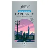 Finest Earl Grey aromatizovaný čierny čaj bez kofeínu 50 ks 125 g