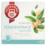 Teekanne Vitalita+ Koncentrácia a duševné zdravie bylinný čaj 10 x 1,8 g (18 g)