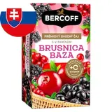 Bercoff Brusnica baza prémiový ovocný čaj s vitamínom 16 x 2 g (32 g)