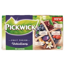 Pickwick Fruit Fusion Variations výber ovocnobylinných čajov 20 ks 38,75 g