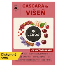 Leros Čajový dýchánek Višňa & cascara 20 x 2 g (40 g)