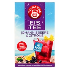 Teekanne Eistee Príchuť čierne ríbezle - citrón 18 x 2,5 g (45 g)