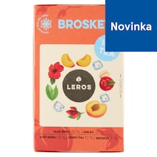 Leros Čajová chvíľka Ice Tea broskyňa 20 x 2,2 g (44 g)