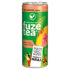 FuzeTea Black Tea broskyňa ibištek 250 ml