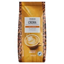 Crema pražená zrnková káva 500 g