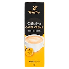 Tchibo Cafissimo Caffè Crema Fine Aroma pražená mletá káva kapsuly 10 x 7 g (70 g)