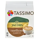 Tassimo Jacobs Cappuccino Classico pražená mletá káva v kapsulách 8 ks 260 g