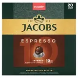 Jacobs Espresso Intenso pražená mletá káva v kapsulách 20 ks 104 g