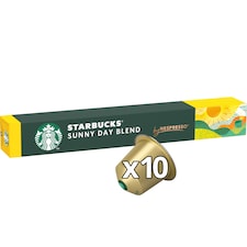 Starbucks by Nespresso Sunny Day Blend - káva v kapsulách - 10 kapsúl v balení