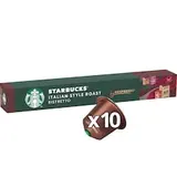 STARBUCKS ITALIAN STYLE ROAST by NESPRESSO Dark Roast Kávové kapsuly, 10 kapsúl v balení, 56 g