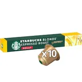 STARBUCKS by NESPRESSO Blonde Espresso Roast Decaf, kávové kapsuly - 10 kapsúl v balení, 55 g