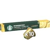 STARBUCKS by Nespresso Creamy Vanilla Flavoured Coffee, kávové kapsuly - 10 kapsúl v balení, 51g