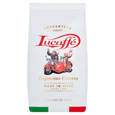 Lucaffé Espresso Crema pražená zrnková káva na prípravu talianského espressa 500 g