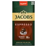 Jacobs Espresso 10 Intenso pražená mletá káva v kapsulách 10 ks 52 g