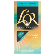 L'OR Espresso Seasonal Creations pražená mletá káva s kokosovou príchuťou 10 kapsúl 52 g