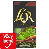 L'OR Espresso Noisette Hazelnut pražená mletá káva s orieškovou arómou 10 kapsúl 52 g