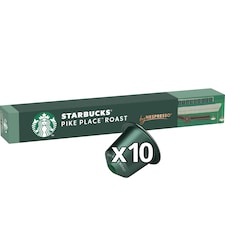 Starbucks by Nespresso Pike Place Roast - káva v kapsulách - 10 kapsúl v balení
