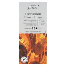 Finest Lungo aromatizovaná pražená mletá káva v kapsulách so škoricovou arómou 10 ks 54 g