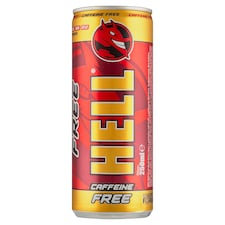 Hell Caffeine Free sýtený nealkoholický nápoj 250 ml
