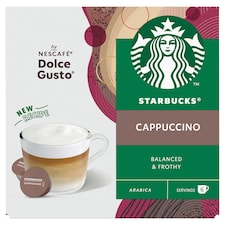 STARBUCKS Cappuccino by NESCAFÉ Dolce Gusto - 12 kapsúl (6 šálok)