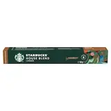 STARBUCKS HOUSE BLEND by NESPRESSO Medium roast kávové kapsuly, 10 kapsúl v balení