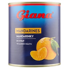 Giana Mandarínky v sladkom náleve 850 g