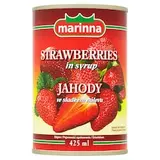 marinna Jahody v sladkom náleve 410 g
