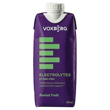 Voxberg Hydro Pro Electrolytes nealkoholický ochutený nápoj s príchuťou lesného ovocia 500 ml