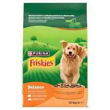 Friskies Balance granule pre psov kura, hovädzie, zelenina 10 kg