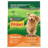 Friskies Balance granule pre psov kura, hovädzie, zelenina 3 kg