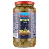 Giana Olivy zelené plnené paprikovou pastou v slanom náleve 935 g