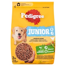 Pedigree Junior s hydinovým a zeleninou 3 kg