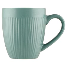 F&F Home Vrúbkovaný hrnček zelený