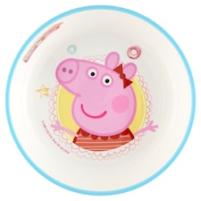 Stor Non Slip Bicolor Premium protišmyková dvojfarebná miska Peppa Pig Core pre chlapca