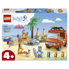 LEGO Bluey 11202 Bluey a rodinný výlet autom na pláž