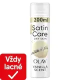 Dámsky gél na holenie Gillette Satin Care, Vanilla Scent with Olay, 200 ml