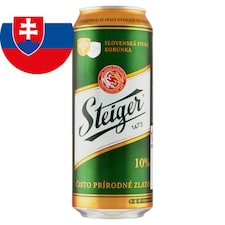 Steiger Pivo výčapné svetlé 10% 0,5 l