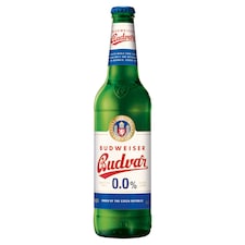 Budweiser Budvar 0,0% svetlé nealkoholické pivo 0,5 l