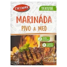 Thymos Tekutá marináda pivo a med 90 g