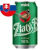 Zlatý Bažant 10% svetlé výčapné pivo plechovka 330 ml