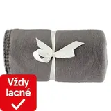 Olive Home Fleecová tmavošedá 130 cm x 160 cm