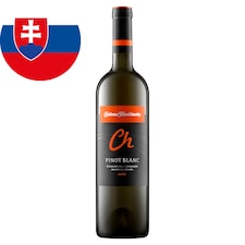 Château Topoľčianky Pinot Blanc slovenské akostné odrodové víno CH.O.P. biele suché 0,75 l