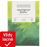 Wine Route Sauvignon Blanc biele víno polosuché 2,25 l