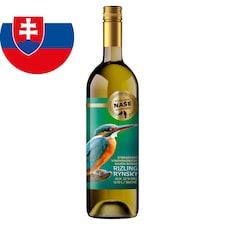 Naše Vinohrady Rizling rýnsky D.S.C akostné odrodové víno polosuché 0,75 l